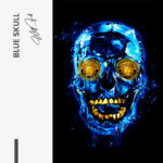 Blue Skull (Limited Edition) - Glass – Bild 5