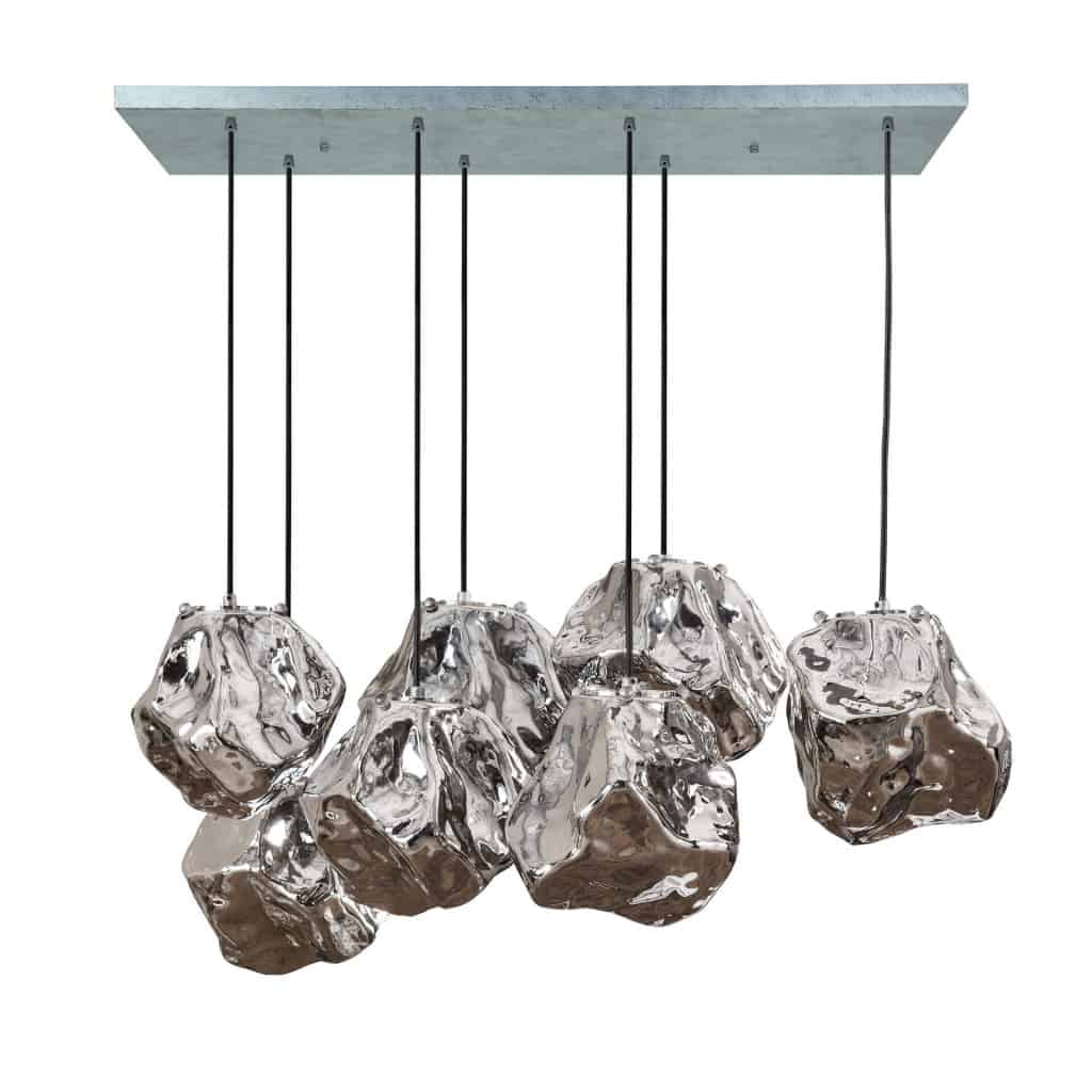 Hanglamp 7L Stone
