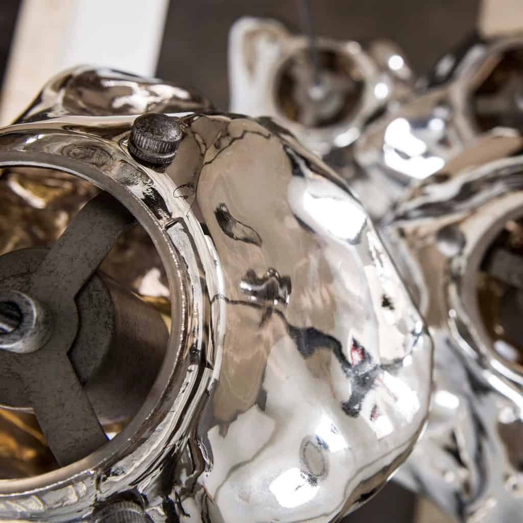 Hanglamp 5L Stone stepped