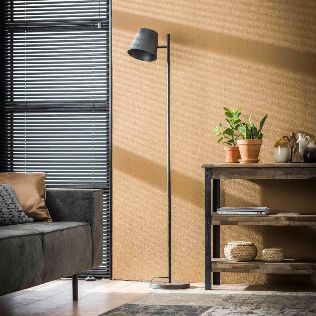 Vloerlamp 1L Metal Shade