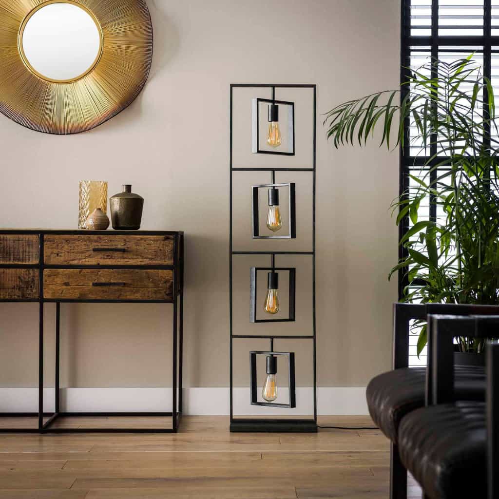 Vloerlamp 4L Squared