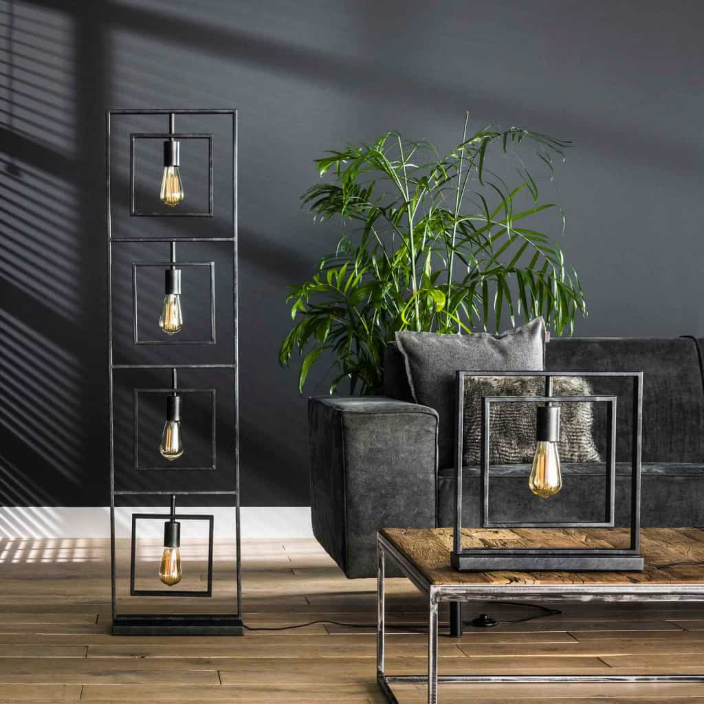 Vloerlamp 4L Squared