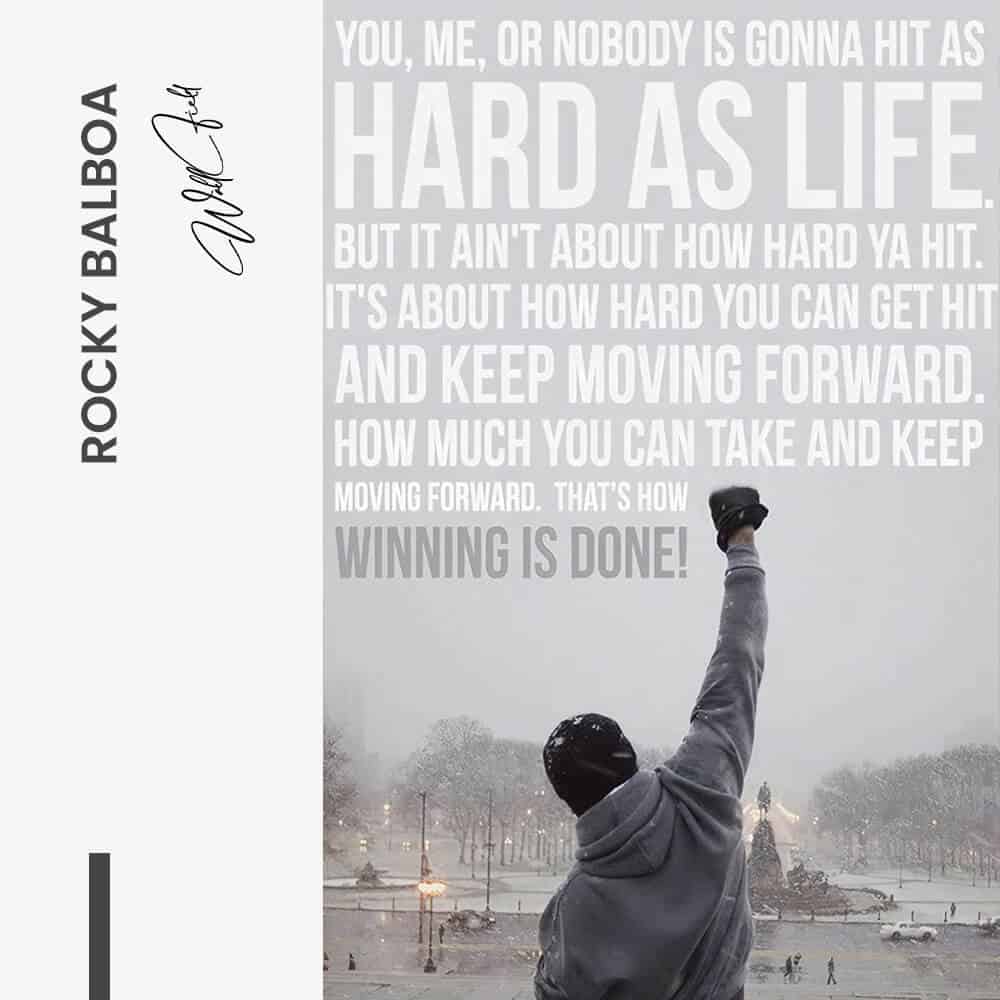 Rocky Balboa - Glass