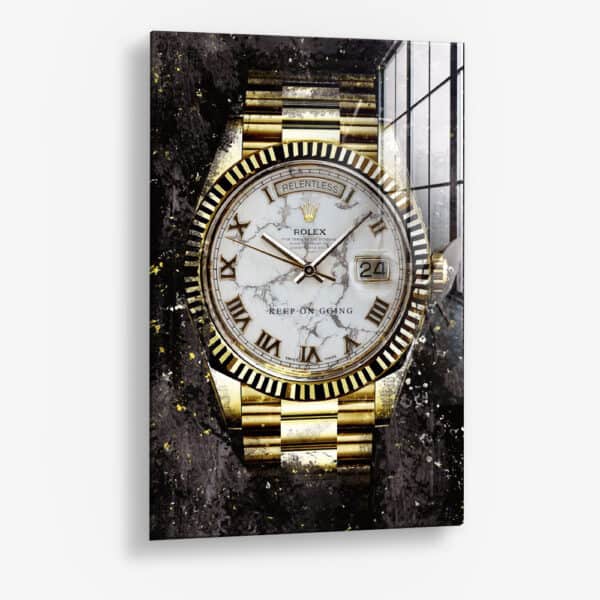 Golden Timing - Glass