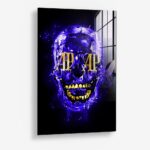 Purple Skull (Limited Edition) - Glass