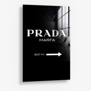 Prada Marfa NOIR - Glass