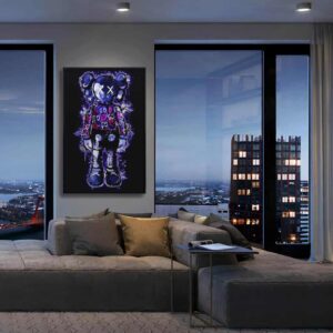 “Purple Kaws (Limited Edition)”