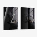 Bundle: Black Papercut (2x) - Glass