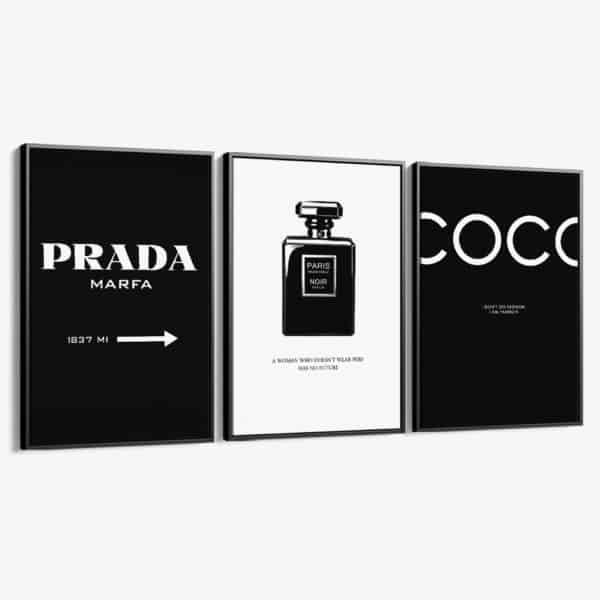 Bundle: Black Fashion (3x)