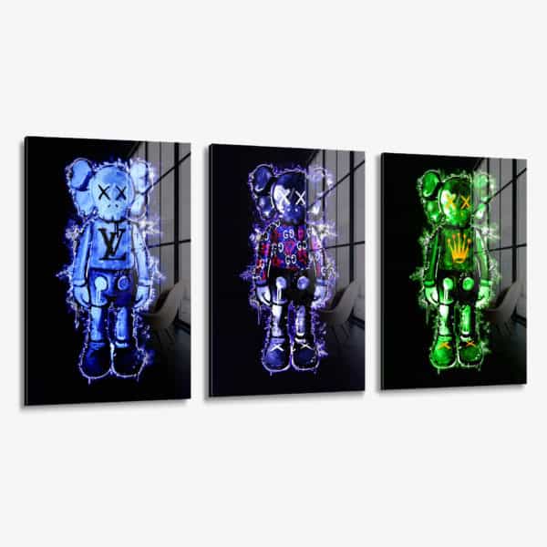 Bundle: "Limited Hype Figure" (3x) - Glass