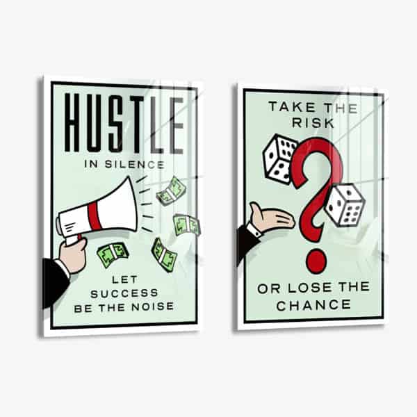 Bundle: “Monopoly” (2x) - Glass