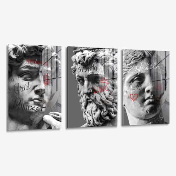 Bundle: Sculptures (3x) – Glass