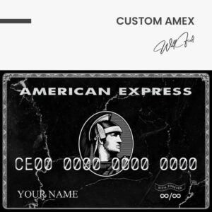 Custom Amex - Glass - Kopiëren