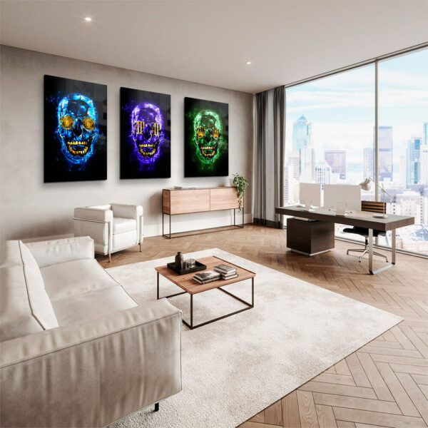 Bundle: "Skull x Limited Edition" (3x) – Glas