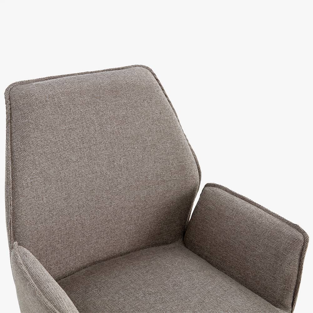 Eetkamerstoel Malia Velvet Taupe