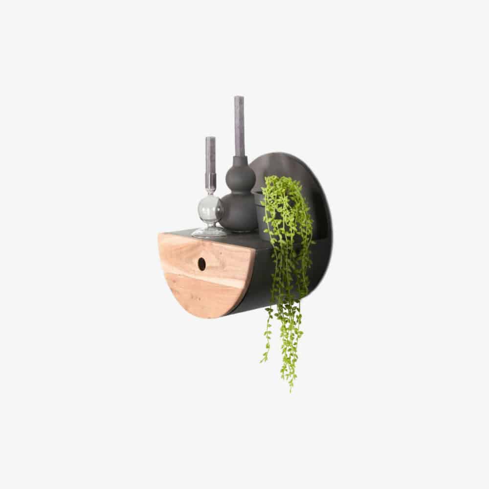 Wandschap Semicircle Ø30