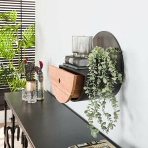 Wandschap Semicircle Ø40