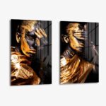 Bundle: "Golden Paint" (2x) – Glas