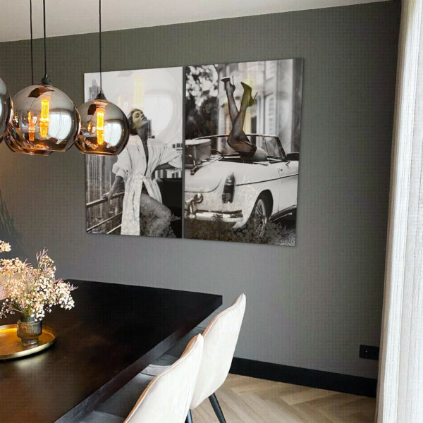 Bundel- Vintage Ladies (2x) – Glass Bundel- Vintage Ladies (2x) – Glass