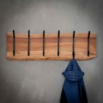 Doppelter Garderobenständer Long Wood (8 haken) – Bild 6