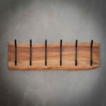 Doppelter Garderobenständer Long Wood (8 haken) – Bild 7