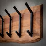 Doppelter Garderobenständer Long Wood (8 haken) – Bild 8