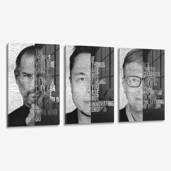 Bündel: "Entrepreneurs" (3x) – Glas