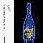 Blue Champagne (Limited Edition) – Glass – Bild 5