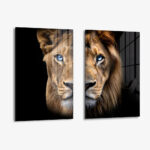 Bündel: "Blue Eyed Lions" (2x) – Glas