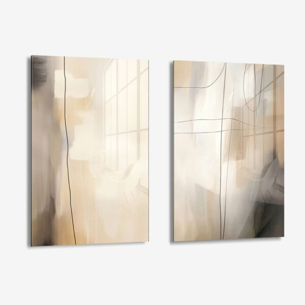 Bündel: "Soft Abstract" (2x) – Glas