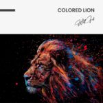 Colored Lion – Glas – Bild 5