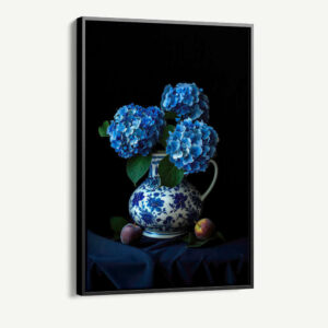 1.-Cvas-Detail-1-Delft-Blue-&-Dutch-Tulips-III