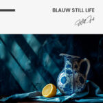 Blauw Still Life – Glas – Bild 5