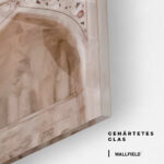 Taj Mahal Closeup – Glas – Bild 4