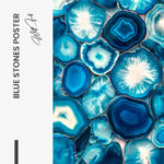 "Blue Stones Poster" – Bild 7