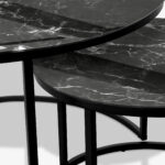 Couchtische Schwarz - Black Stone – Bild 3