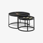 Couchtische Schwarz - Champagne Fountain