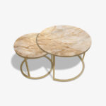 Couchtische Schwarz - Golden Veins – Bild 2