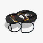 Couchtische Schwarz - N5 Droplet – Bild 2