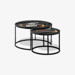 Couchtische Schwarz - N5 Droplet