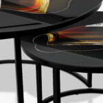Couchtische Schwarz - N5 Droplet – Bild 3