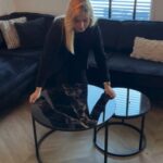 Couchtische Schwarz - Golden Veins – Bild 5