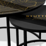 Couchtische Schwarz - Stuttgart Gold – Bild 3