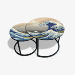 Couchtische Schwarz - Great Wave – Bild 2