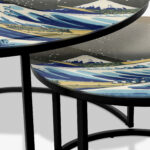 Couchtische Schwarz - Great Wave – Bild 3