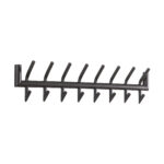 Kleiderschrank 2x8 Eck-Runddusche / Dunkelgrau Matt – Bild 5