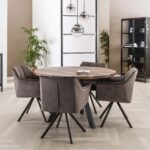 Sesselgitter drehbar. VPE2 / Anthrazitfarbener Samt – Bild 5