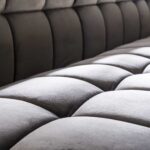 Esszimmer-Sofagitter / Anthrazit-Samt – Bild 3