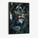 "Fox between the Leaves"