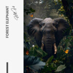 Forest Elephant – Glas – Bild 5